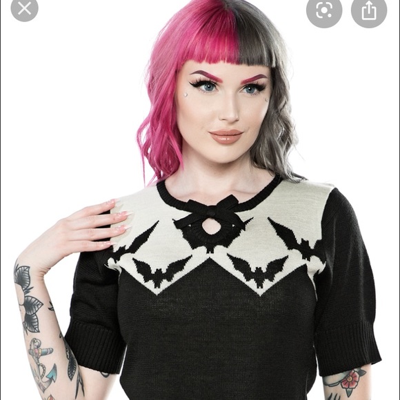 Hell Bunny Sweaters - 🦇 Hell Bunny Vampire Bat Sweater🦇